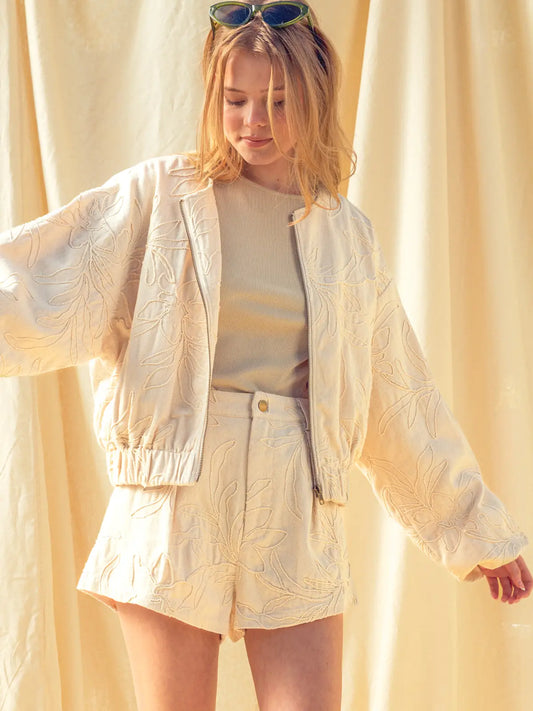 Sophia Jacquard Jacket
