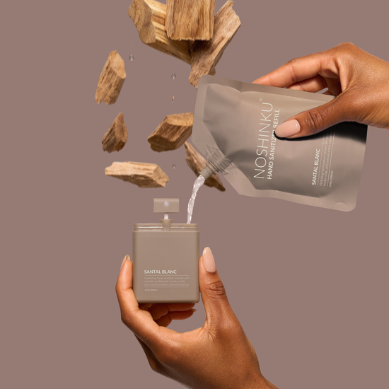 Santal Blanc Hydrating Hand Sanitizer
