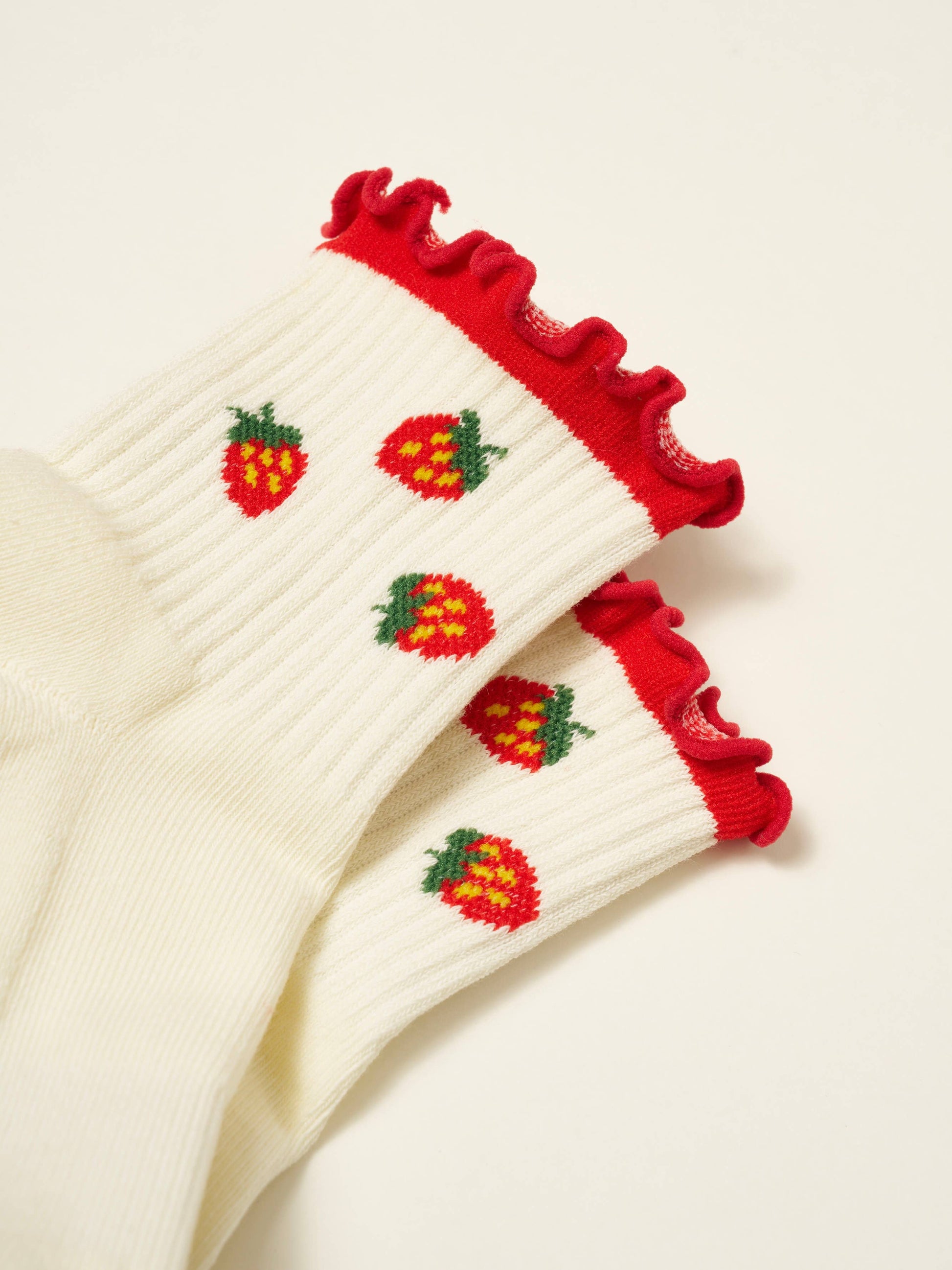 Strawberry Pilates Socks