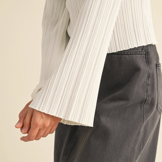 Lily Ribbed Long Sleeve