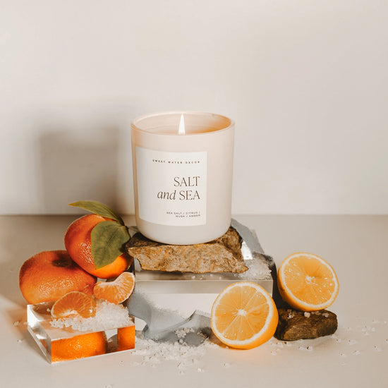 Salt and Sea 15 oz Soy Candle