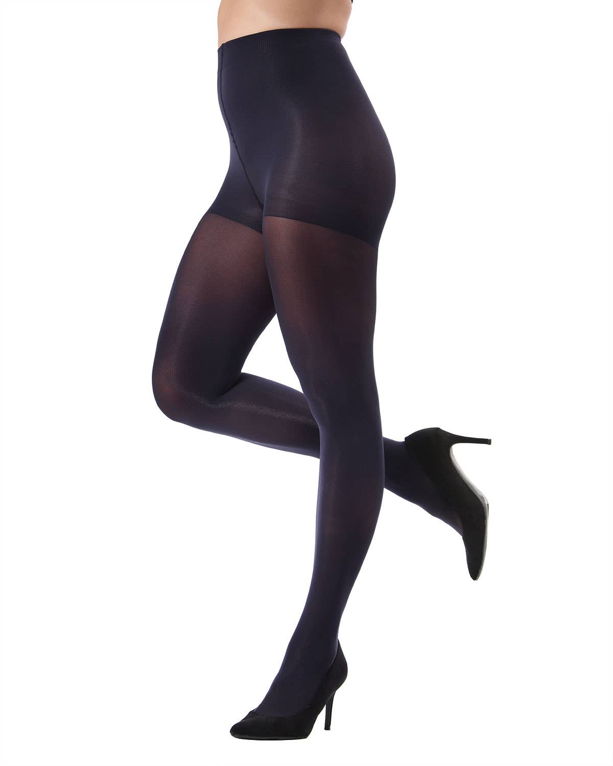 Perfectly Opaque Control Top Tights