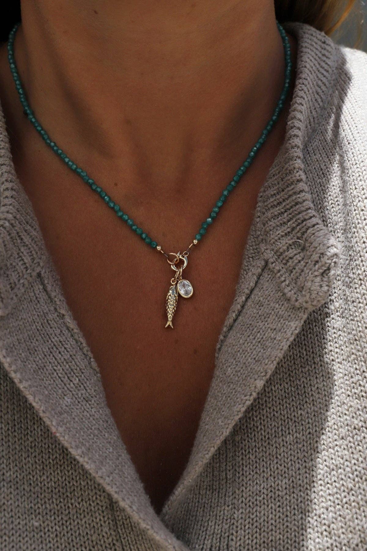 Jade Beaded Necklace