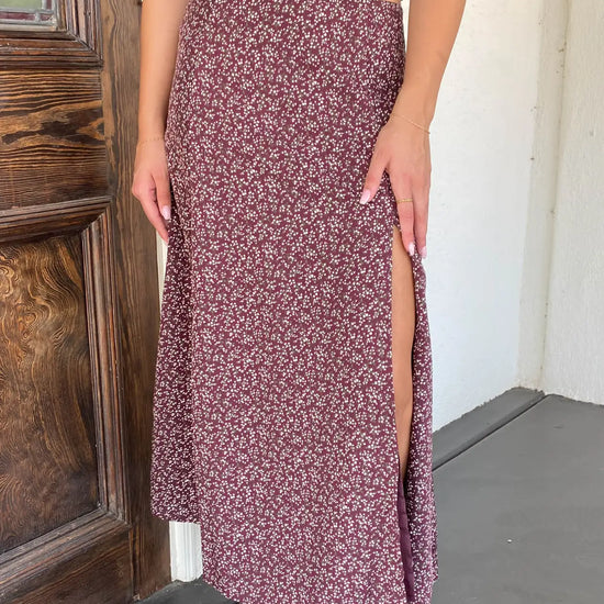 Junie Floral Midi Skirt