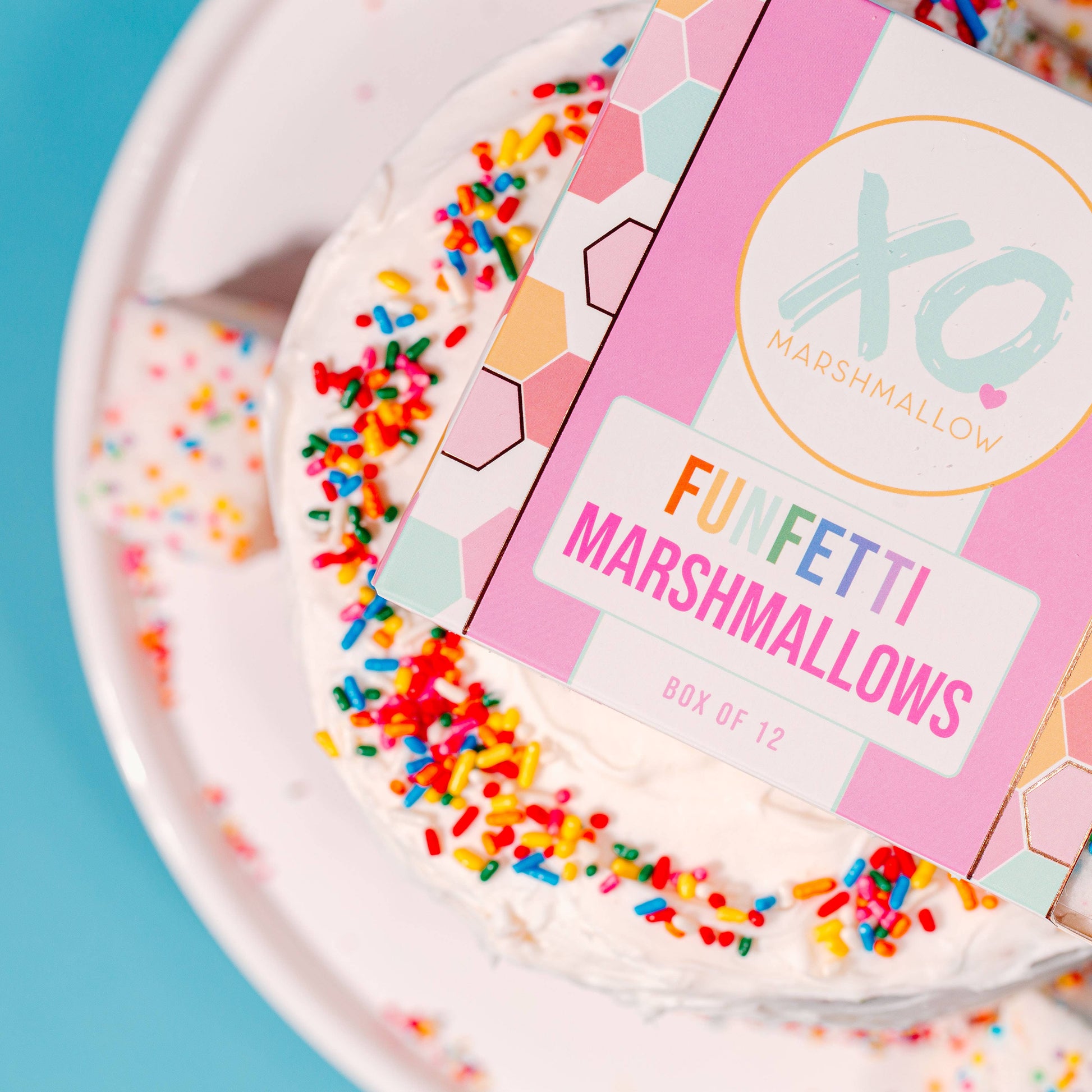 Funfetti Marshmallows / Gluten Free / Peanut Free