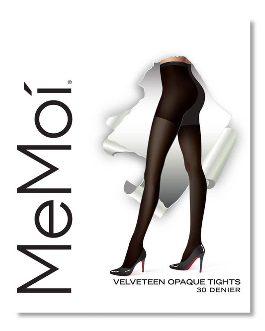Velveteen Semi-Opaque 30 Denier Control Top Tights