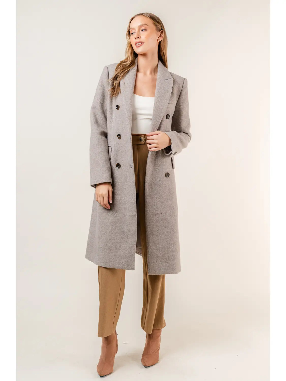 Emilia Double Breasted Coat