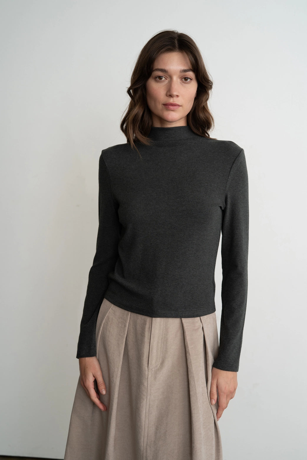 Arie Mock Neck