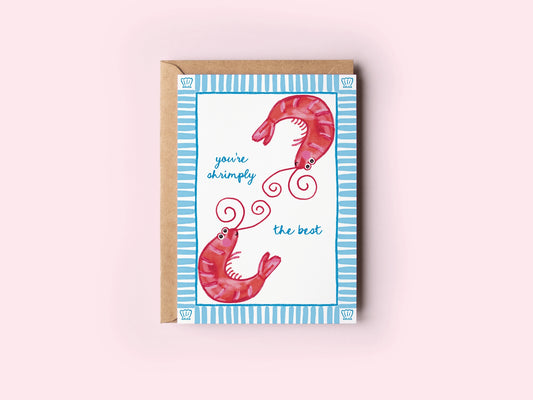Shrimply The Best Card