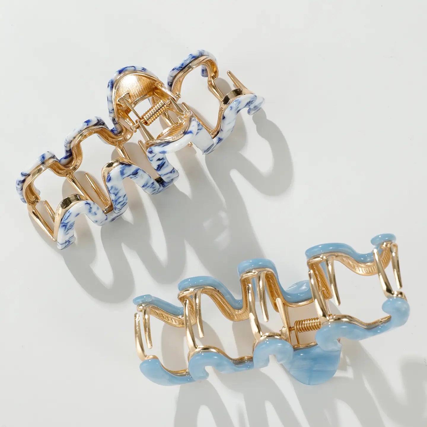 Willow Squiggle Metal Claw Clip