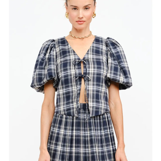 Aria Pleated Mini Skirt