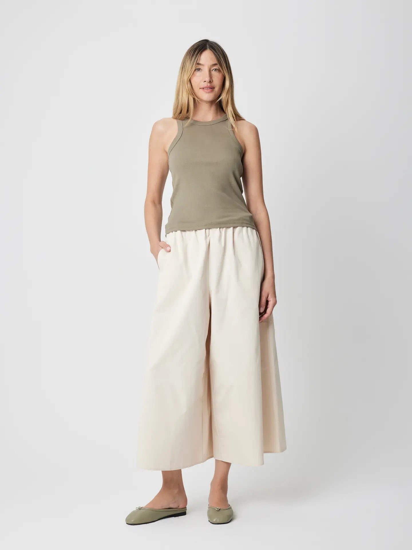 Alia Ribbed Tank