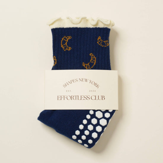 Croissant Pilates Socks