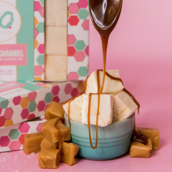 Salted Caramel Marshmallows / Gluten Free