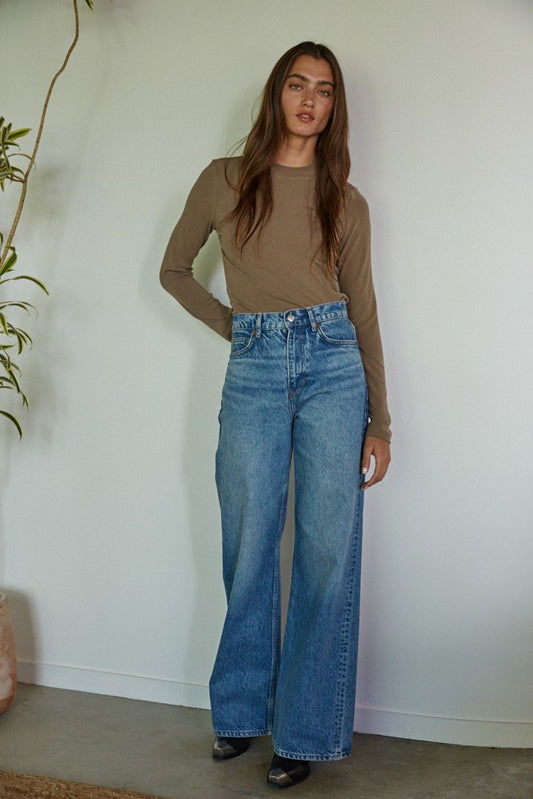 Poppy Mock Neck