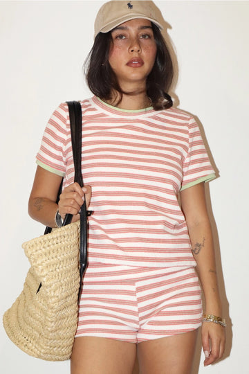 Leah Stripe Tee