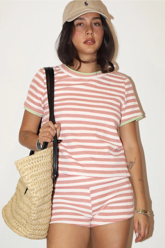 Leah Stripe Tee