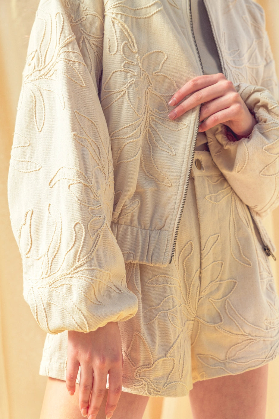 Sophia Jacquard Jacket