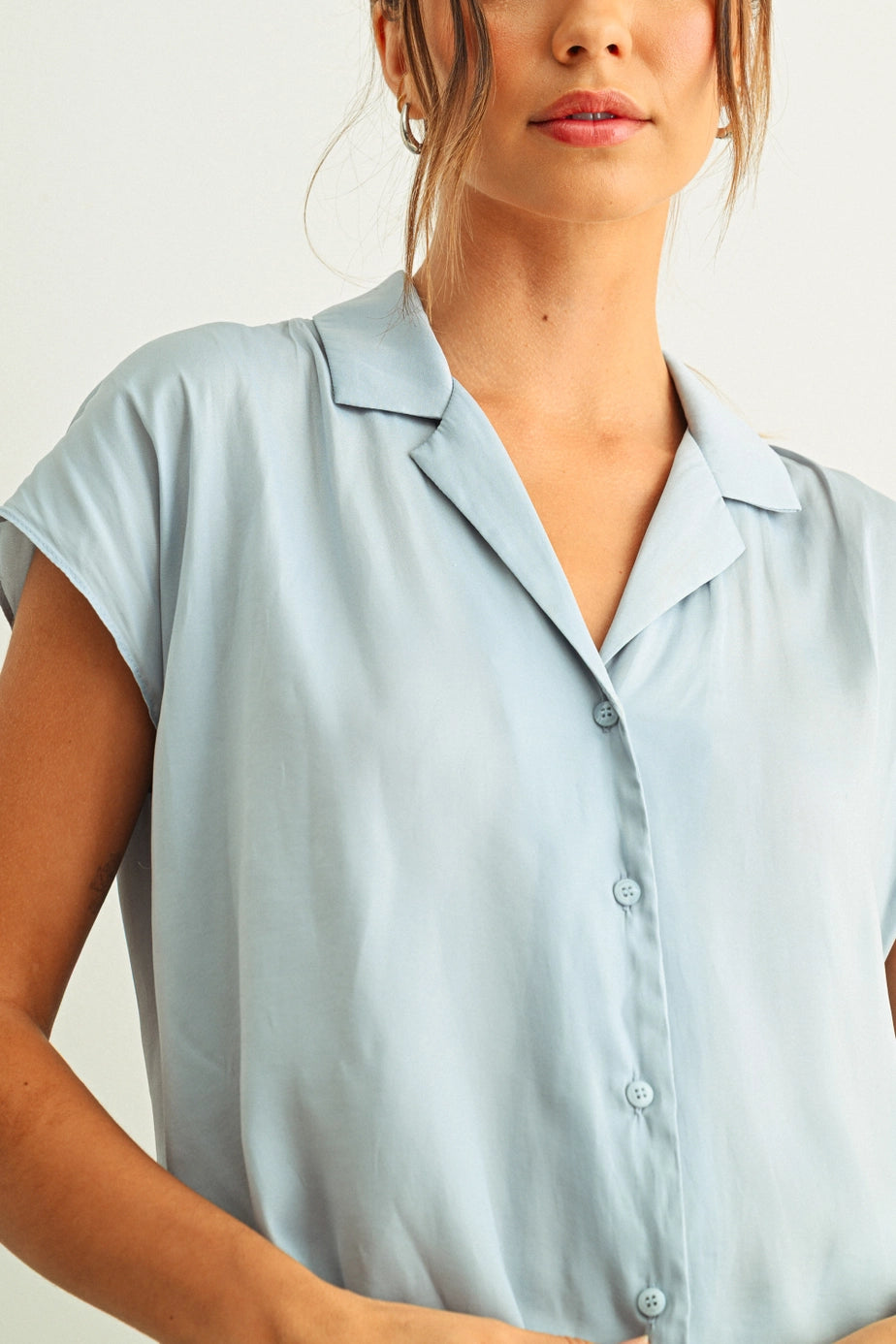 Julie Cap Sleeve Shirt