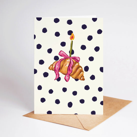 Croissant Celebrations Card