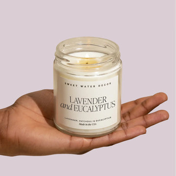 Lavender & Eucalyptus Soy Candle