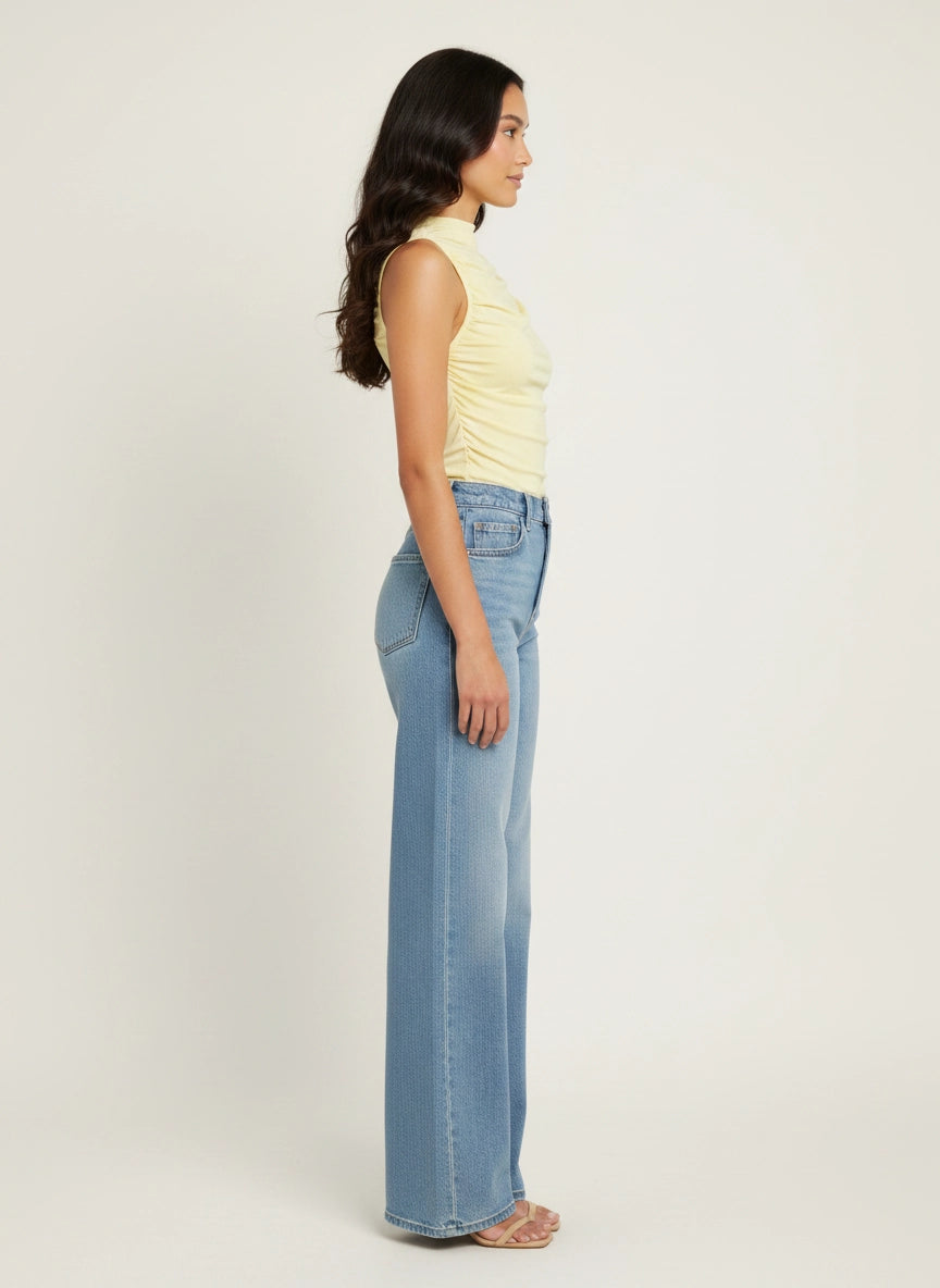 Rachelle Mock Neck Top
