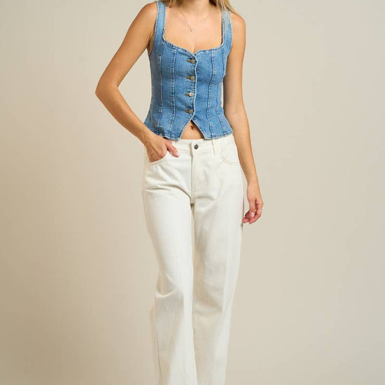 Alba Denim Vest