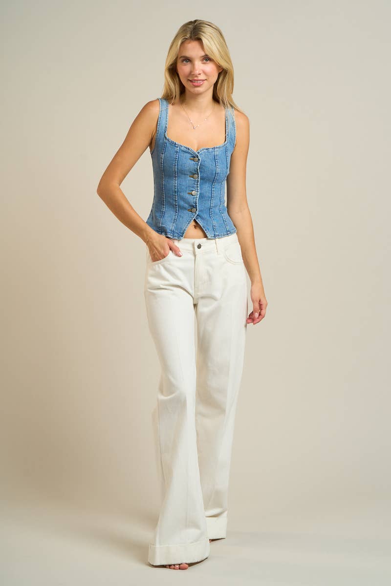 Alba Denim Vest