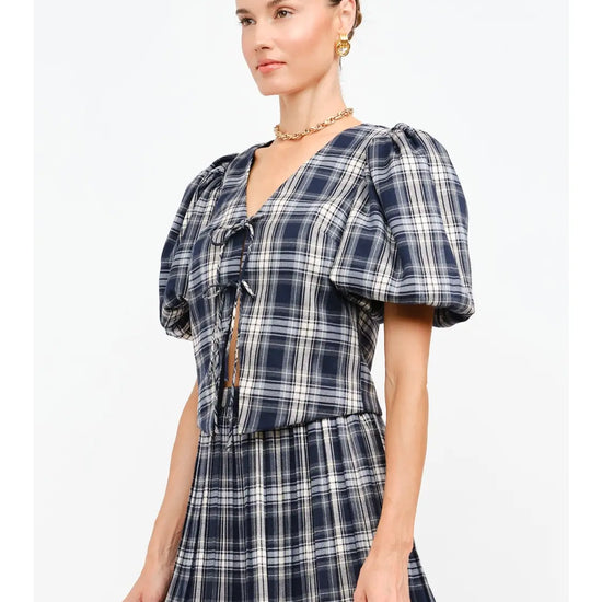 Aria Pleated Mini Skirt