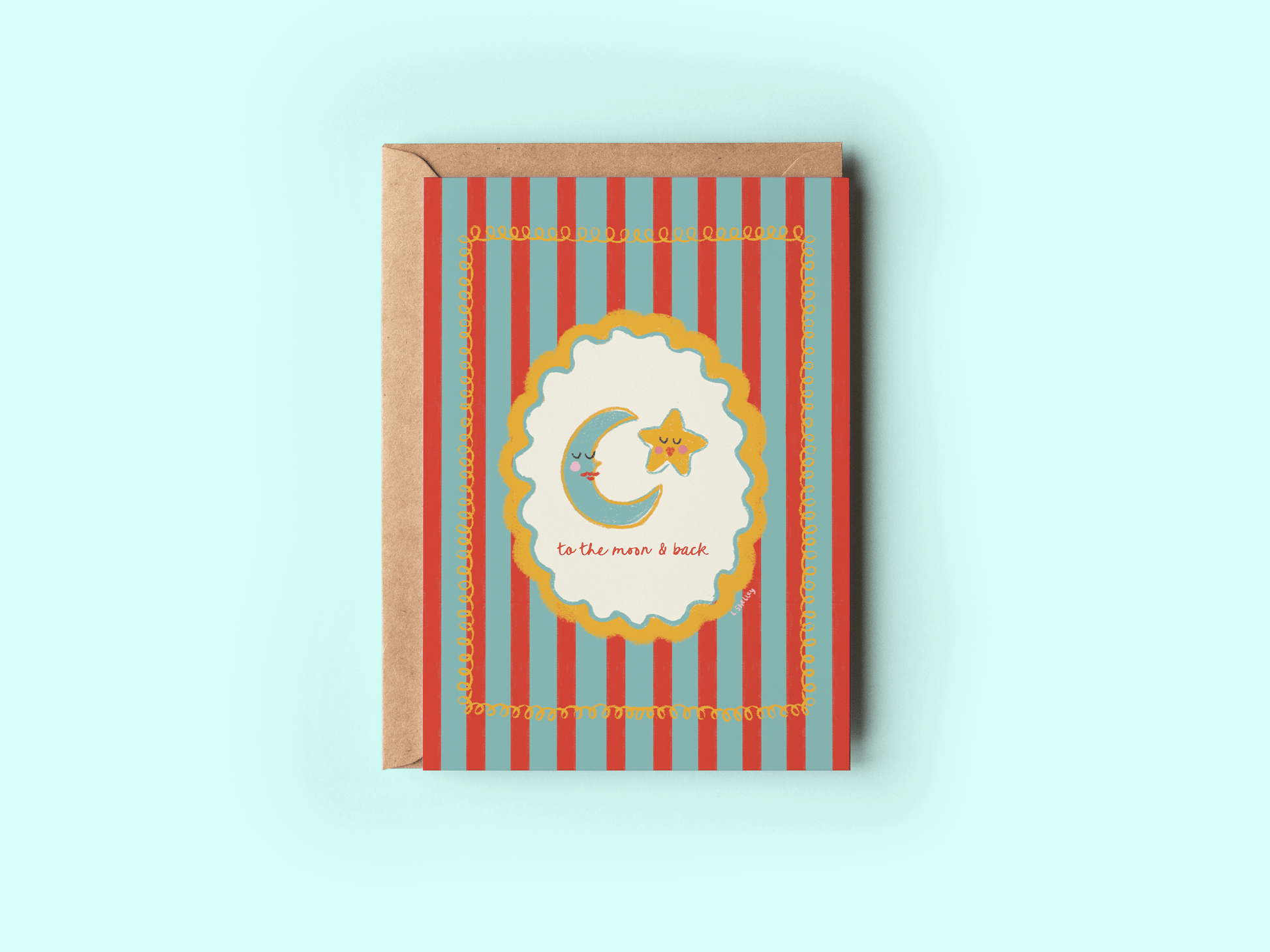 To The Moon and Back Card