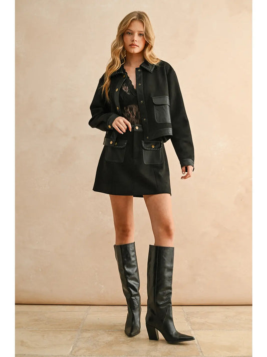 Bridget Suede Jacket