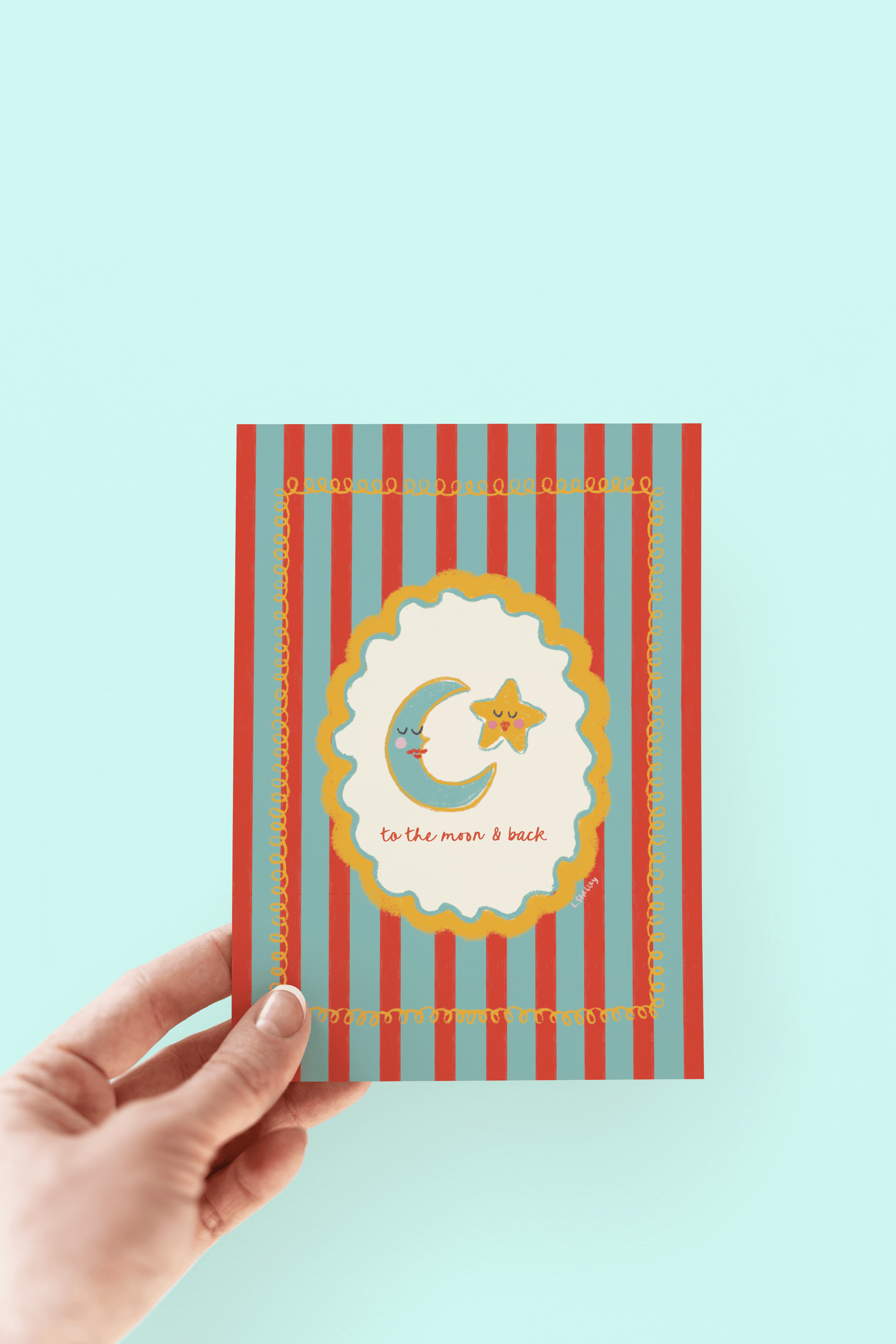 To The Moon and Back Card