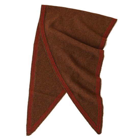 Poppy Cashmere Scarf Rust