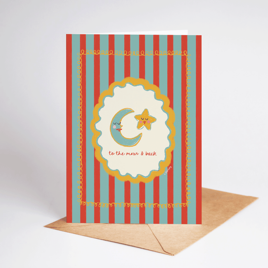 To The Moon and Back Card