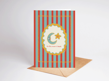 To The Moon and Back Card