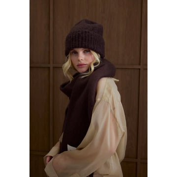 The Reykjavik Scarf - 100% Recycled Ground Coffee