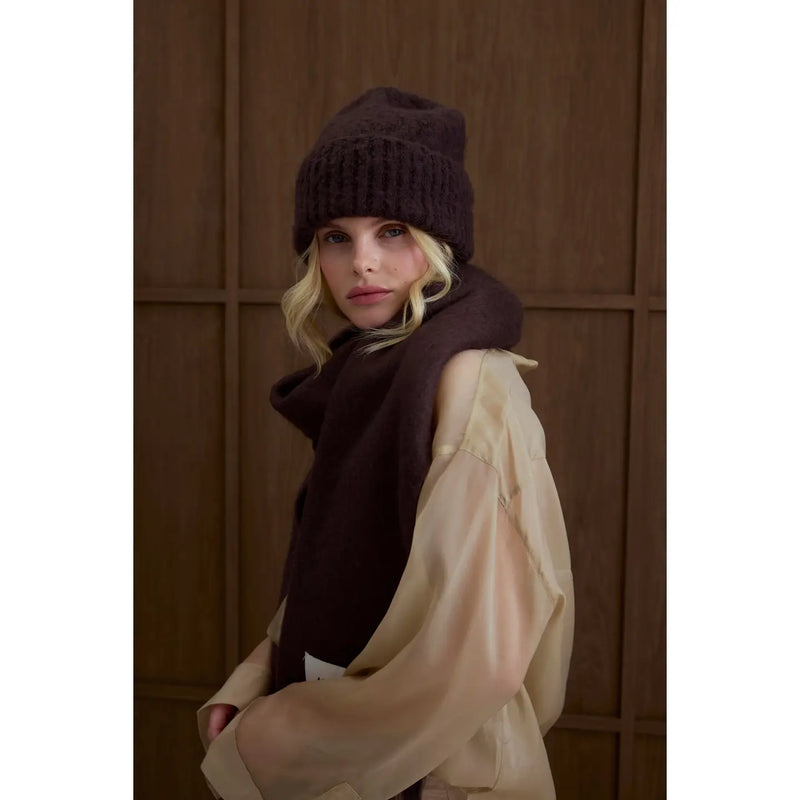 The Reykjavik Scarf - 100% Recycled Ground Coffee