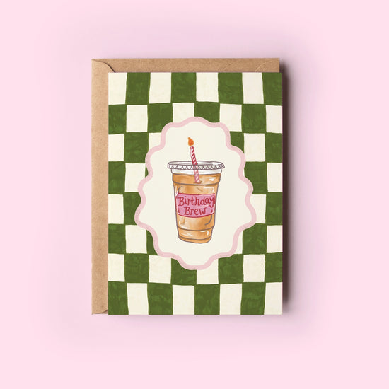 Birthday Brew Card
