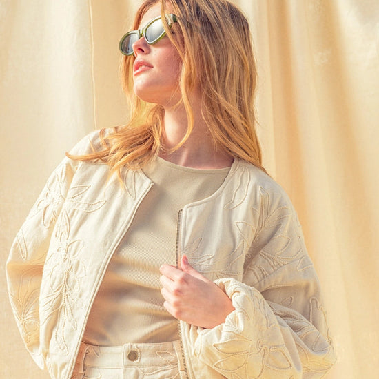 Sophia Jacquard Jacket