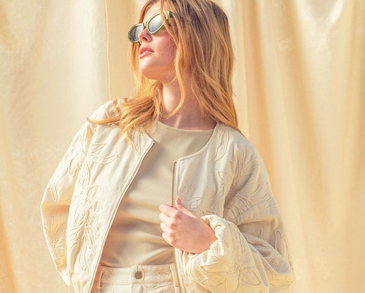 Sophia Jacquard Jacket