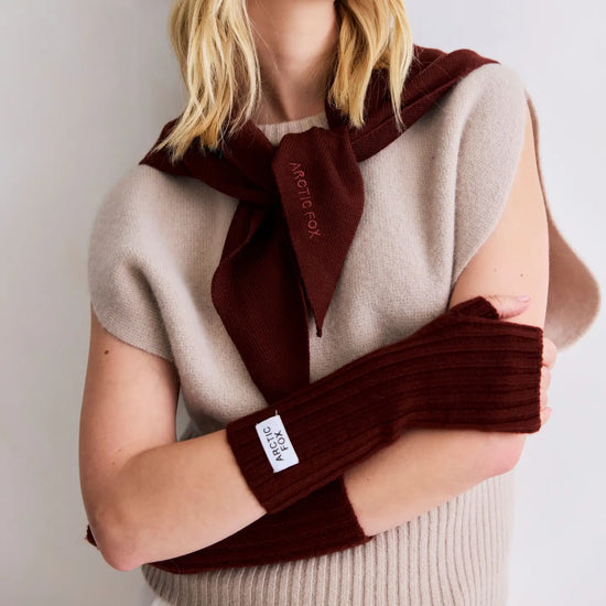 Merino Wool Fingerless Gloves