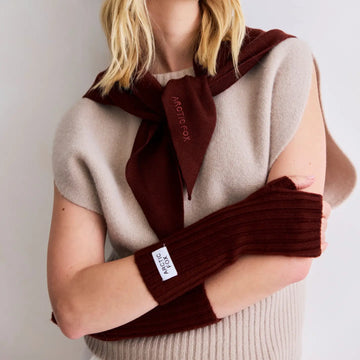 Merino Wool Fingerless Gloves