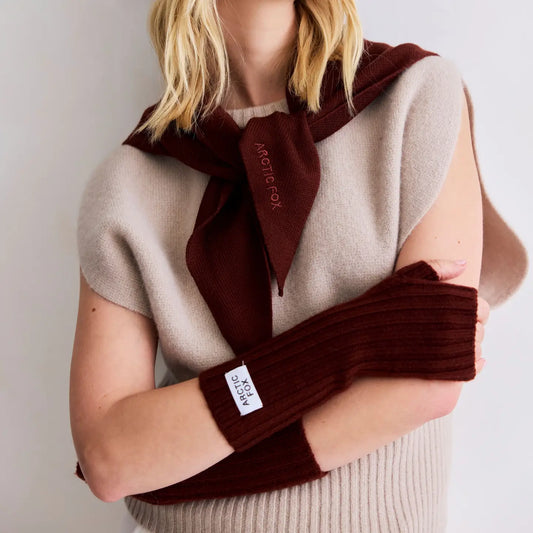 Merino Wool Fingerless Gloves