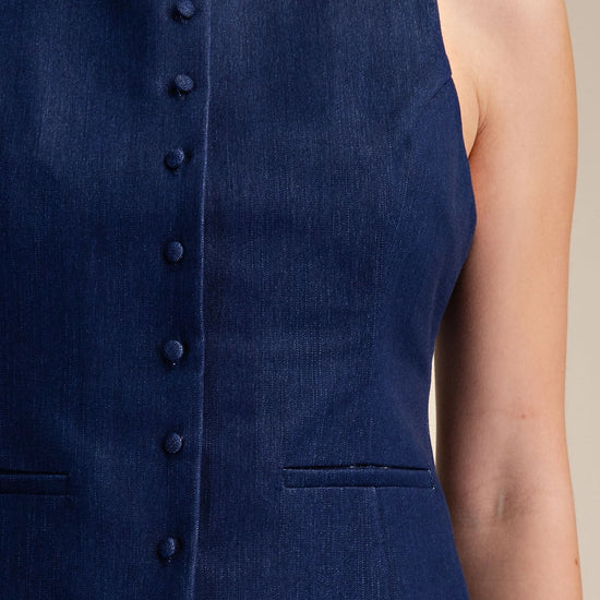 Karlie Vest Indigo