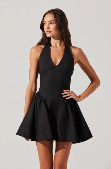Delphine Halter Dress