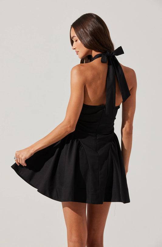 Delphine Halter Dress