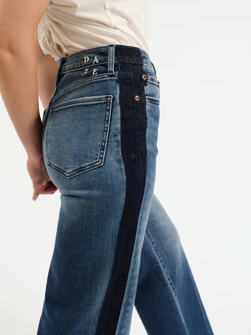 Far Out High Rise Wide Leg Tuxedo