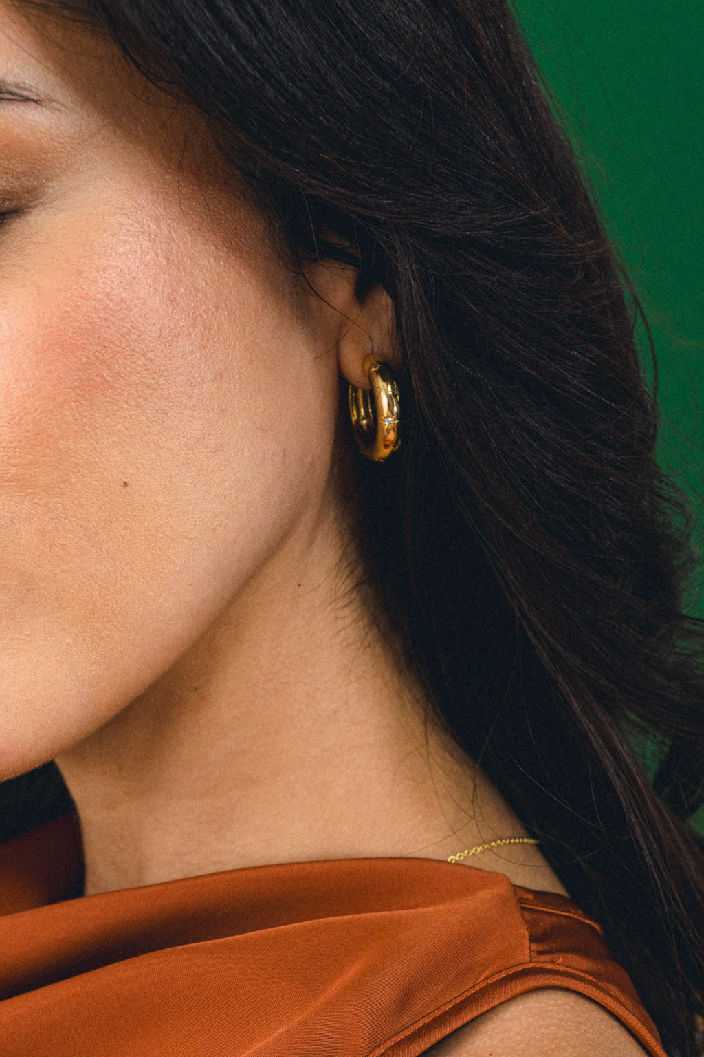 Penny Cz Star Hoop