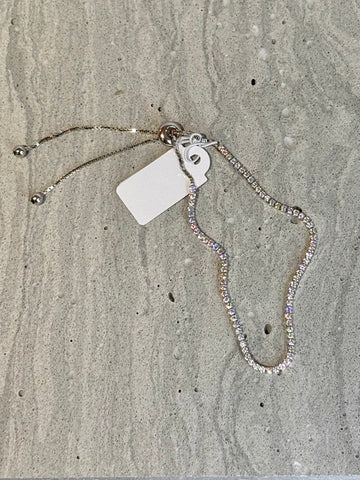 Thin Diamond Toggle Bracelet