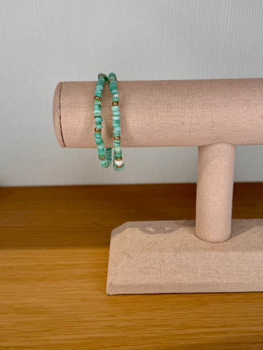 Laguna Beaded Bracelet – Set of Two